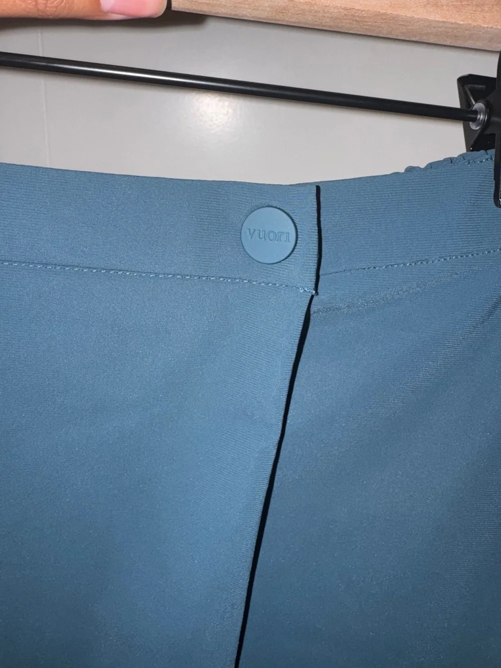 Vuori Dark Teal Wrap Skort